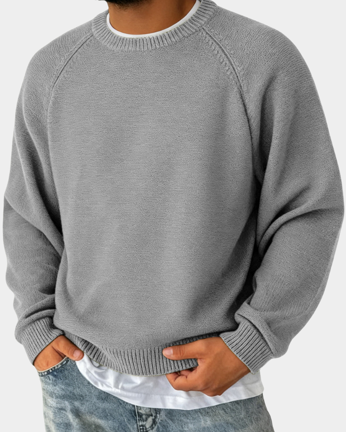 Evander | Simple crewneck sweater