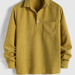 LONG SLEEVE BUTTON-UP SHIRT FOR MEN