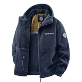 INSULATED FLEECE BOMBER JACKET FOR MEN