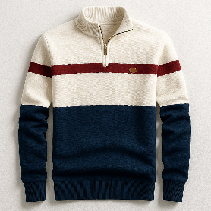 Elwin | Cosy half-zip sweater