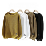 TEXTURED KNIT PULLOVER  FOR MEN