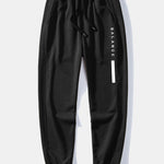 Balance Stripe Print Crew Neck Sweatshirt & Jogging Pants Set