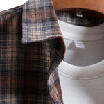 Long Sleeve Retro Plaid Shirt