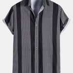 Irregular Casual Stripes Shirts