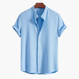 Simon Elegant Stand Collar Shirt