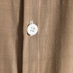 Textured Fabric Stand Collar Shirt