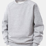 Basic Crew Neck Sweatshirt & Jogger Pants Set