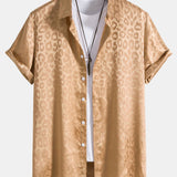 Satin Leopard Shirt