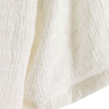 Textured Fabric Short Sleeve Shirt