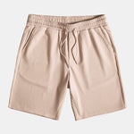 Muscle Fit Ribbed Shirt & Shorts Set
