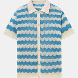 Wave Crochet Shirt