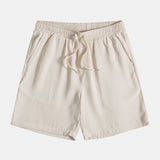 Waffle Revere Collar Shirt & Shorts Set