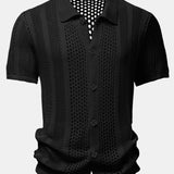 Crocheted Button Up Shirt