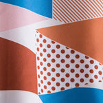 Geometric Polka Dot Print Shirt
