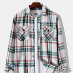 Plaid Button Through Shirt with Pockets
