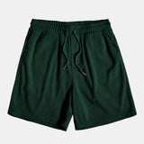 Long Sleeve Polo Neck Corduroy Shirt & Shorts Set