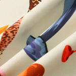 Mushroom Leaves Print Shirt