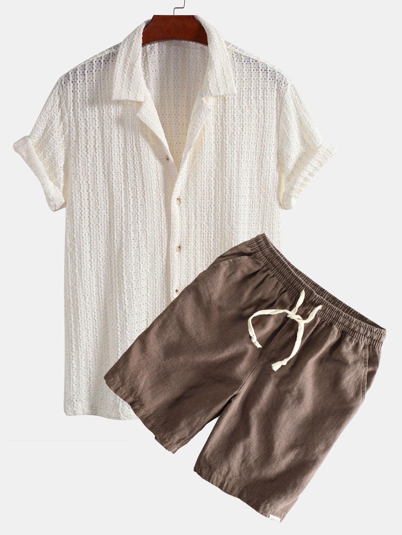 Beige & Coffee / S