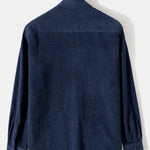 Long Sleeved Corduroy Button Up Shirt with Pockets