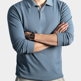 Leon | Premium Long Sleeve Polo Shirt