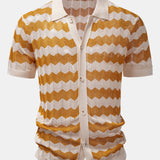 Wave Crochet Shirt