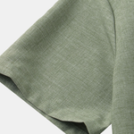 Stand Collar Shirt Whit Pocket