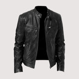 FAUX LEATHER JACKET FOR MEN