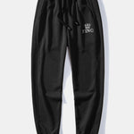 King Crown Print Relax Fit Crew Neck Sweatshirt & Jogging Pants Set