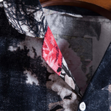 Floral Landscape Print Shirt