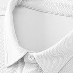 Muscle Fit Textured Button Up Shirt