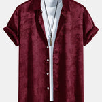 Paisley Print Satin Shirt