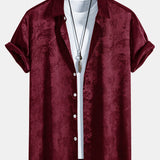 Paisley Print Satin Shirt