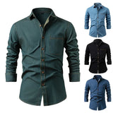 Danilo | Elegant button-down long-sleeved shirt