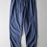 Geometric Jacquard Textured Cuban Shirt & Linen Cotton Blend Pants Set