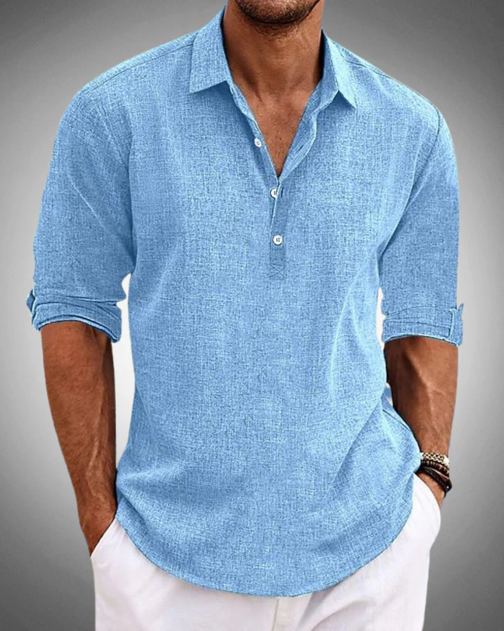 Michael | Classic Button Front Shirt