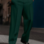 STRAIGHT CUT TROUSERS FOR MEN