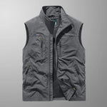 MULTI POCKET UTILITY VEST FOR MEN