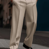 STRAIGHT CUT TROUSERS FOR MEN