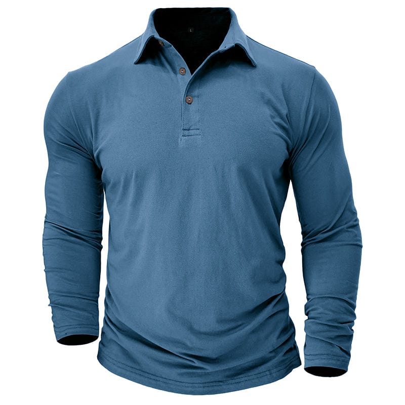 Herbert | Elegant Long Sleeve Polo