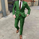 2-piece men's suit | Classic jacket & confident appearance