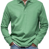 LUXURY LONG-SLEEVED POLO