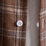 Long Sleeve Plaid Shirt with Pocket
