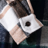 Contrast Panel Check Overshirt