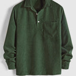 LONG SLEEVE BUTTON-UP SHIRT FOR MEN