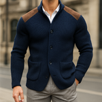 TEXTURED KNIT BLAZER FOR MEN