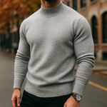 HALF-COLLAR PULLOVER FOR MEN