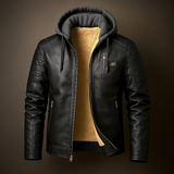 ELEGANT AND REFINED HOODED JACKET FOR MEN