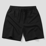 Relax Fit Contrast Cotton Polo & Cotton Drawstring 7" Shorts Set