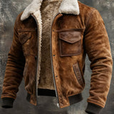 SHERPA-LINED JACKET FOR MEN