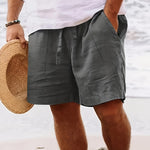 LOOSE FIT STRAIGHT LEG SHORTS FOR MEN